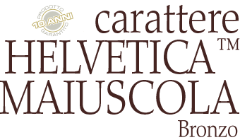 Bertolotti/logo-carattere-Helvetica-Maiuscola-Bronzo